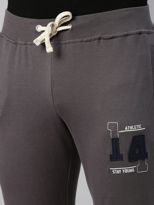 Grey Solid Jogger